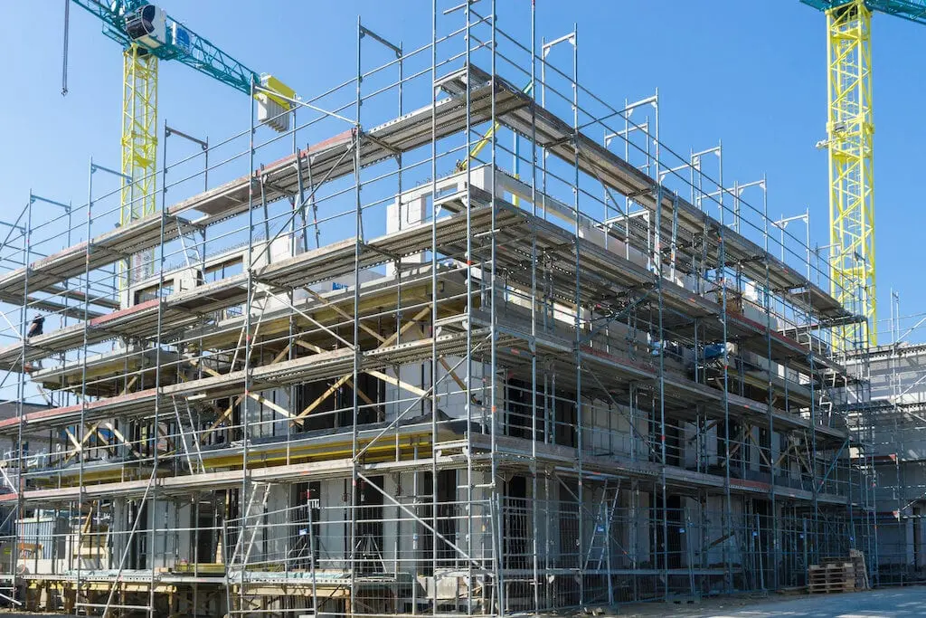 Scaffolding development history in China